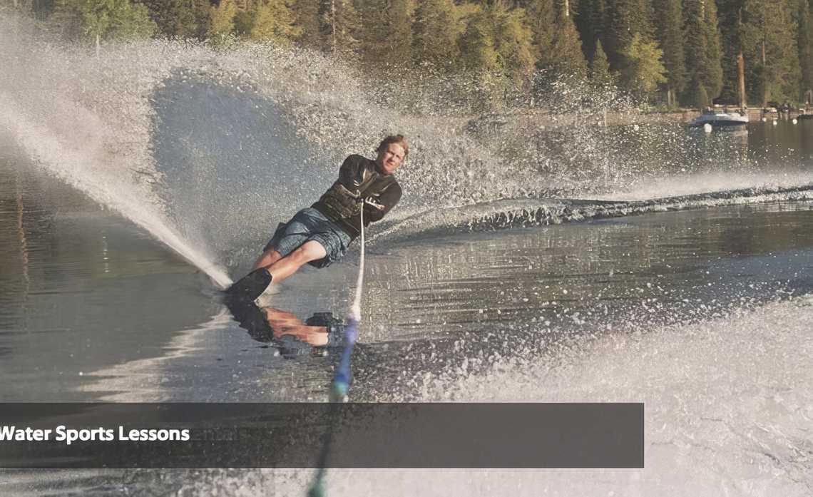Watersports lessons in tahoe