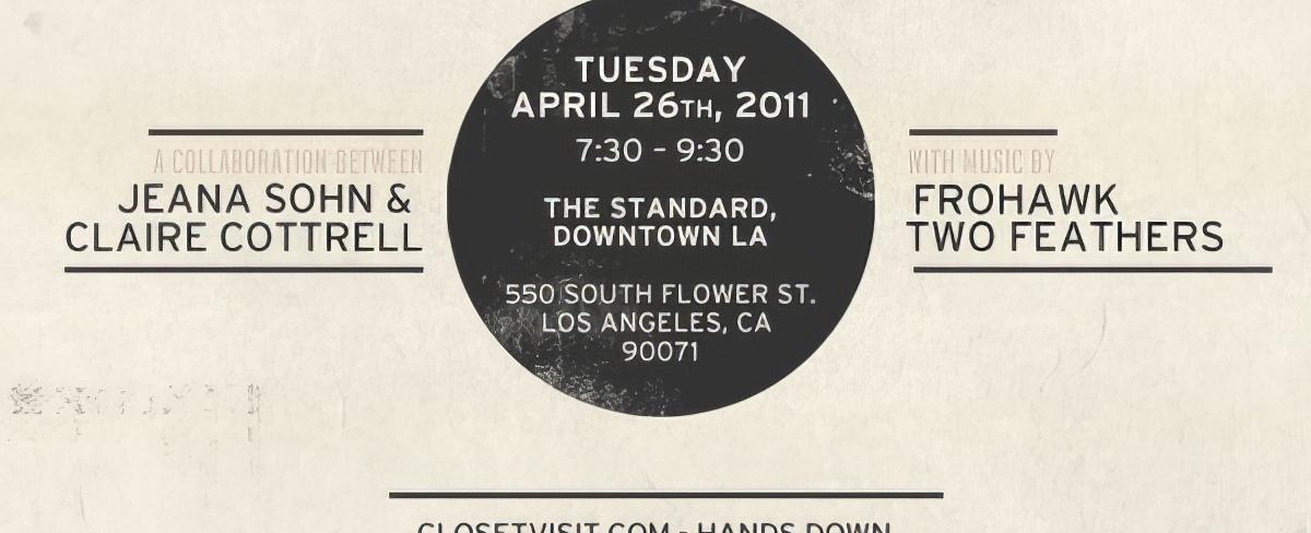 CLOSET VISIT - The Standard Downtown LA 